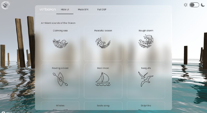 Virtual Ocean | Ocean noise generator