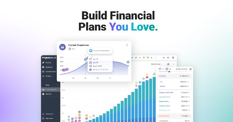 ProjectionLab - Modern Financial & Retirement Planning Tools