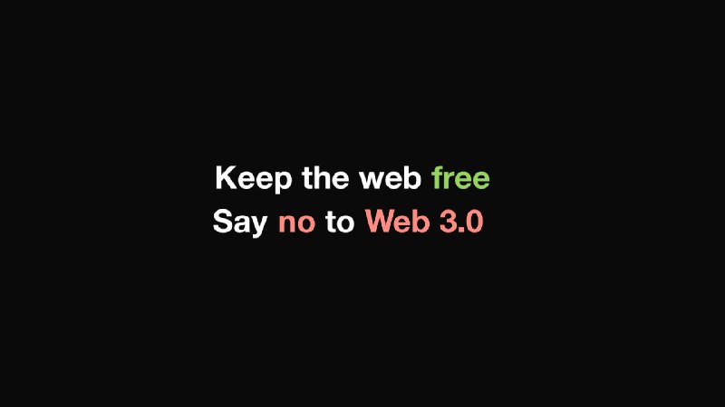 [译] 捍卫自由的互联网，对 Web3 说不 | Sukka's Blog
