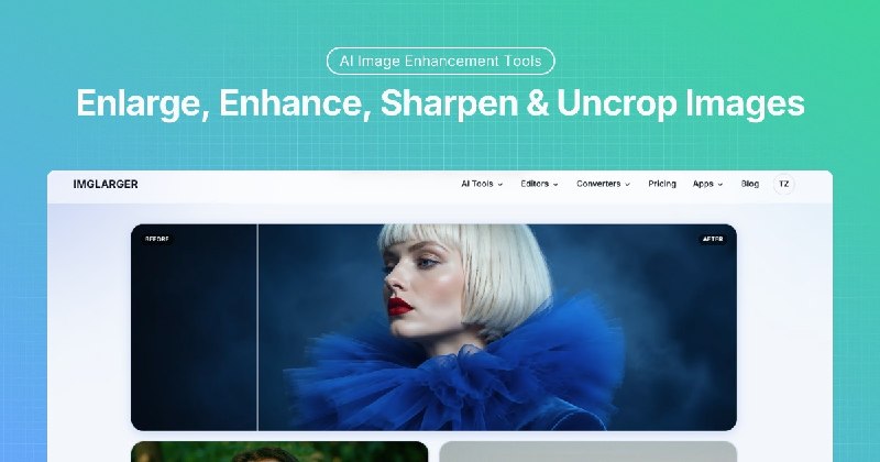 Imglarger | Image Enlarger & Upscaler Online