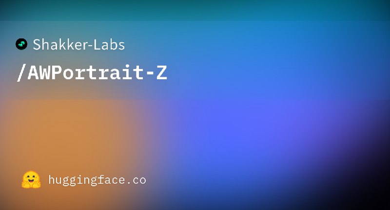 Shakker-Labs/AWPortrait-Z · Hugging Face