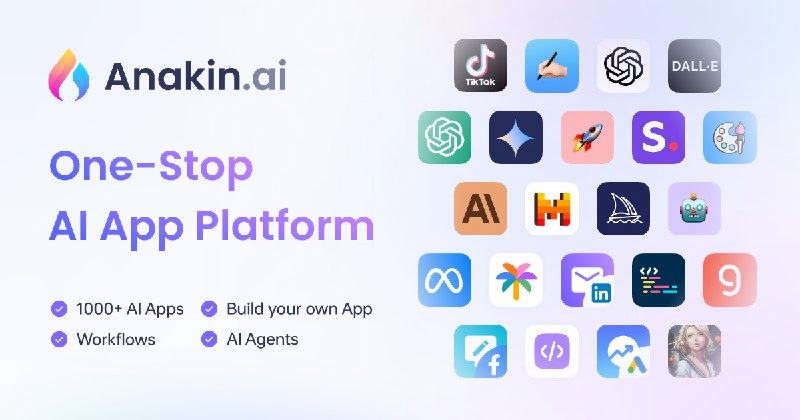 Anakin.ai - 使用 AI 提升 10 倍工作效率