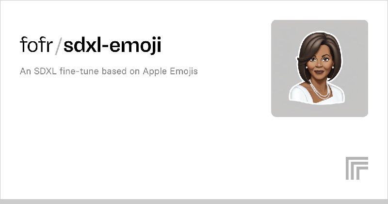 SDXL Emoji | Generate Emoji-Style Images API
