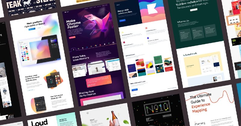 One Page Love — One Page Website Inspiration and Templates