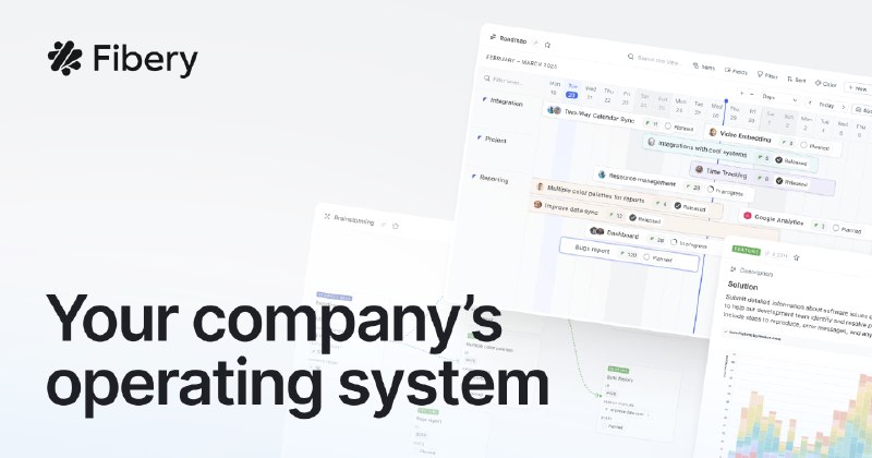 Fibery — Your company's operating system
