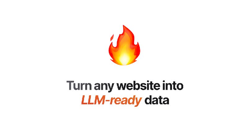 Firecrawl - The API to search, scrape, and interact with the web at scale. 🔥