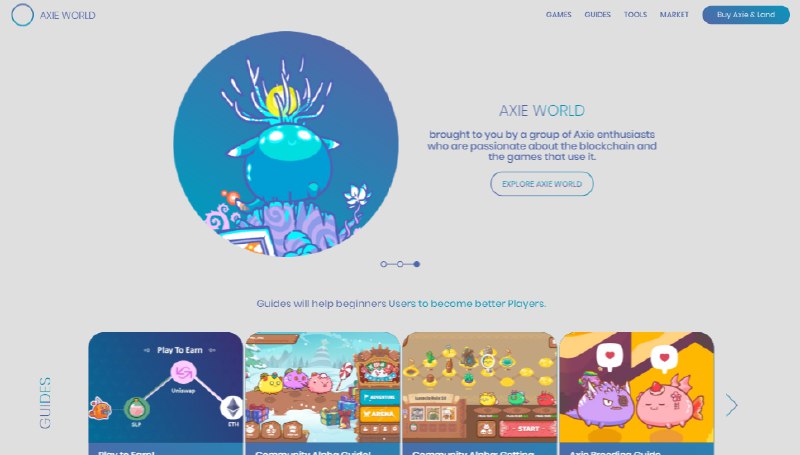 Axie World | Axie Infinity宇宙指南